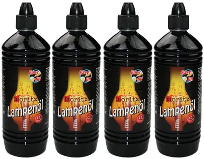Produktbild von 4L Lampenöl klar Fackel Öl für Gartenfackel Öllampe Laterne Ölfackel und Lampe