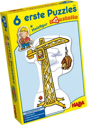 Produktbild von HABA Erste Puzzle - Baustelle