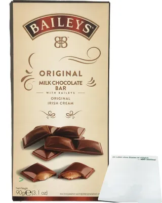 Produktbild von Baileys Chocolate Truffle Bar (90g Tafel) + usy Block