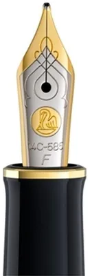 Produktbild von Pelikan M400, Schwarz, Gold, Rot, Integriertes Befüllsystem, Kursiv nib, Gold/Rhodium, Fein, Geschenkbox