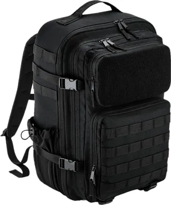 Obrázok produktu pre Bagbase - Batoh "Molle Tactical" BC5045 (Jedna veľkosť) (Black)