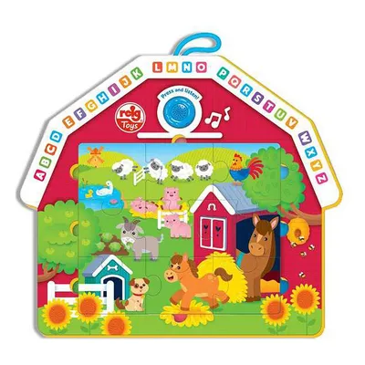 Obrázok produktu pre Puzzle Reig Veselá farma 9 dielikov Hudobné