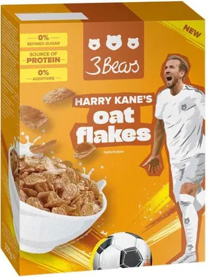 Produktbild von 3Bears Harry Kane's Oat Flakes 350g