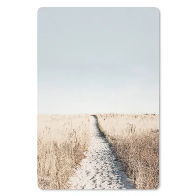 Produktbild von MuchoWow® Mauspad Mousepad Pfad - Sand - Pflanzen - Natur 18x27 cm - Mousepads - Maus Mat - Pad - Mausunterlage