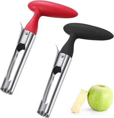 Produktbild von Edelstahl-Apfelentkerner scharf ergonomisch