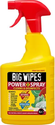 Obrázok produktu pre HaWe 2448.0 BIG WIPES POWERSPRAY 1000 ML 5060065661269