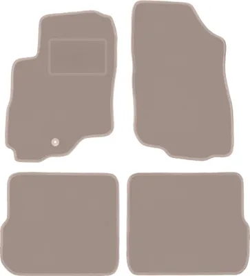 Produktbild von Beige Veloursmatten für: Mitsubishi Outlander I SUV (2001-2006)