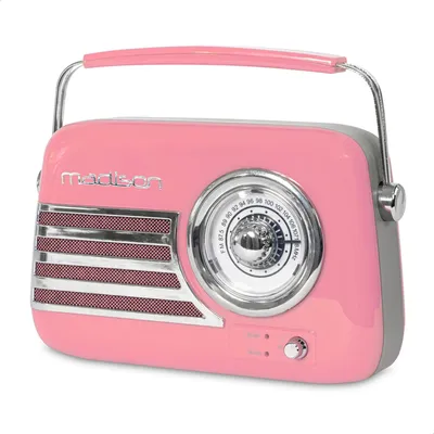 Zdjęcie produktu dla Madison Sound FREESOUND-VR40P, Przenośny, Analogowy, FM, 85,7 - 108 MHz, 30 W, Różowy