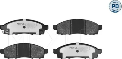 Produktbild von MEYLE 025 250 8717/PD Bremsbeläge Vorne für NISSAN NV200 / Evalia Bus NV200 Kasten / Kombi