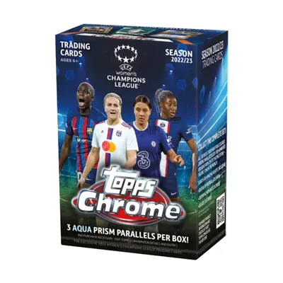 Produktbild von Topps Chrome UEFA Woman Blaster 2022/23 Fussball