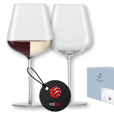 Rotweinkelch Vervino 685 ml, 2er-Set, Höhe 23 cm, Ø10,5 cm