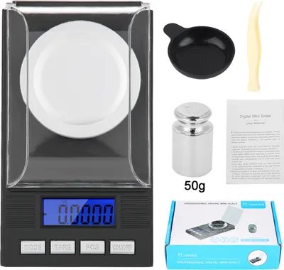 Image de Mini balance de poche portable pour bijoux de haute précision, 0,001 g, avec affichage numérique à LED (100 g)