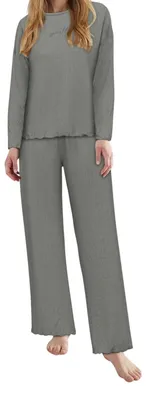 Image de Tom Tailor pyjama pantalon long xanthi grey femmes