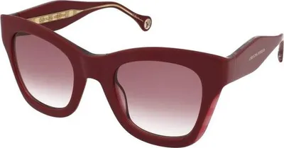 Produktbild von Carolina Herrera CH0015S Acetat-Schmetterlings-Sonnenbrille für Damen