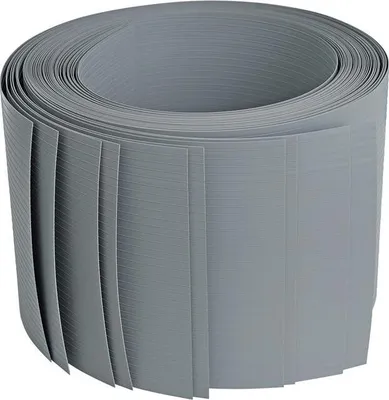 Produktbild von Sichtschutz Zaunblende Hart PVC Sichtschutzstreifen 10er Set Zaunfolie Grau