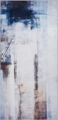Obrázek produktu pro BELIANI koberec hnědý 80x150 cm krátkosrstý abstraktní vzor