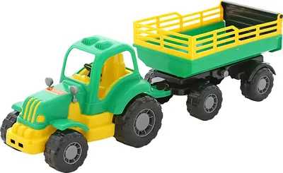 Image de Wader Tracteur avec remorque No. dans le filet