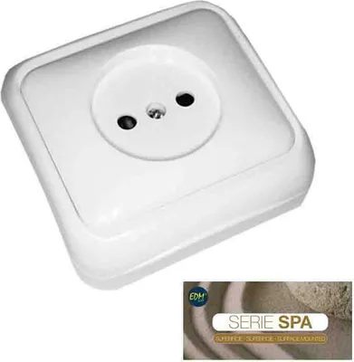 Image de Prise Surface Spa Résistante Pour Environnements Humides - Edm
