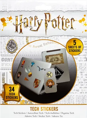 Obrázek produktu pro Samolepky Harry Potter sada 34 ks