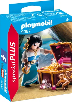 Image de PLAYMOBIL® Special Plus - Pirate avec coffre au trésor
