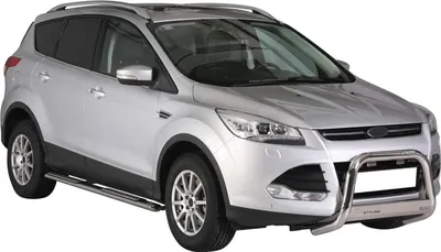 Image de Pare-buffle Avant pour Ford Kuga 2013-2016 63 mm en Acier Gris
