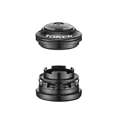 Obrázek produktu pro Hlavová složení, Token, TK015B, typ semi-Integrated, Velikost: 1-1/8 – 1-5 inch ZS44 / 28.6 | ZS56 / 40, Premium černá, headset, odolná, snadná údržba