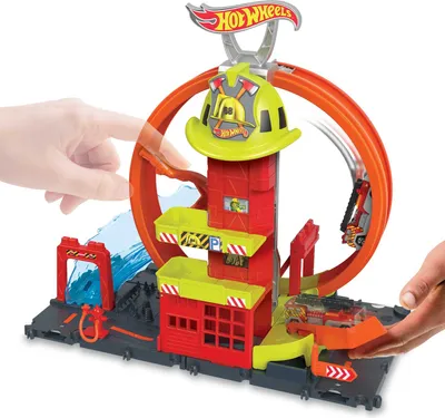Produktbild von Hot Wheels City Super Fire Station