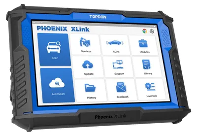 Imagen del producto de Herramienta de diagnóstico OBD2 - Escáner de diagnóstico para automóviles - Interfaz de programación de la unidad de control electrónico (ECU) - Escáner de vehículos - Lector de códigos de automóvil