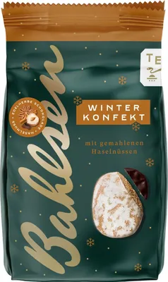 Produktbild von BAHLSEN 85200 Winterkonfekt mit Haselnüssen - 125 g
