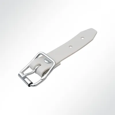 Produktbild von LYSEL® Schnallkappe Riemen Rollschnalle für Anhänger-Planen grau