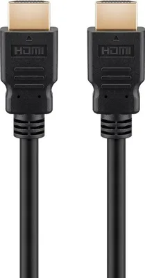 Image de goobay Câble HDMI ultra haut débit avec Ethernet,  8K 60 Hz noir 3 m (1 softpack)