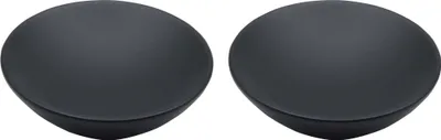 Immagine prodotto di Natural Goods Berlin Maniglia per mobili MULDE, pomolo per mobili, maniglia per armadi, pomolo per cassetti e porte, nero, 2 pezzi