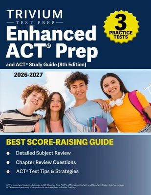 Produktbild von Enhanced ACT Prep Book 2026-2027
