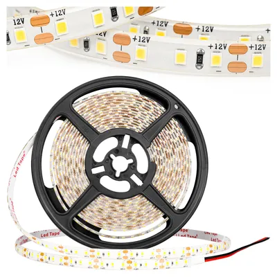 Obrázok produktu pre MasterLED LED pásik 5 m, 12 V DC, SMD 2835, 120 LED, 9,6 W, 4500 K neutrálna biela, IP65