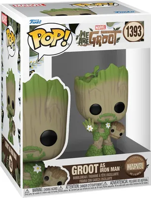 Produktbild von Marvel We Are Groot - Groot as Iron Man 1393 - Funko Pop! Vinyl Figur