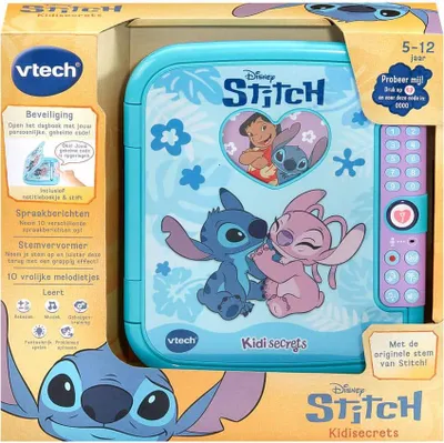Produktbild von VTech Stitch Kidisecrets, 5 Jahr(e), Mit Ton, Sprachfunktion, Batterien erforderlich, AA, Kunststoff
