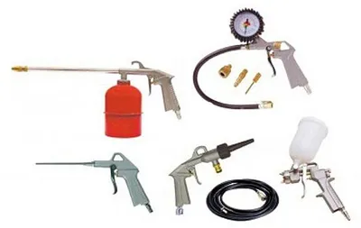 Produktbild von Stanley Druckluft-Werkzeug-Set 9 - teilig