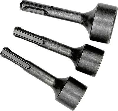 Immagine prodotto di 3x SDS Plus Utensile per martellare Utensile per martellare Ancoraggio di profondità Asta per chiodi di terra Ø 16, 20, 25 mm