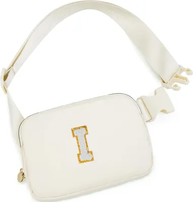 Produktbild von Gürteltasche Bauchtasche Umhängetaschen für Frauen mit Initialen-Buchstaben-Patch Teenager Mädchen Geschenke Trendige Sachen Personalisierte Geburtstagsgeschenke für Teenager, E