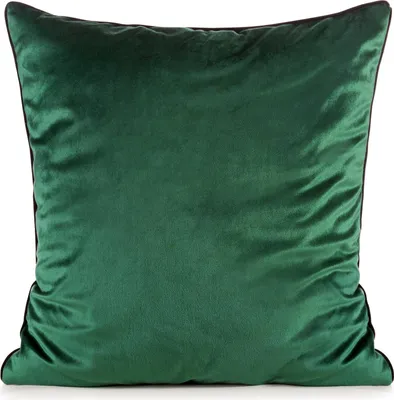 Produktbild von EUROFIRANY | Kissenbezug - 60 x 60 cm - dunkelgrüne Kissenhülle - Stilvoll