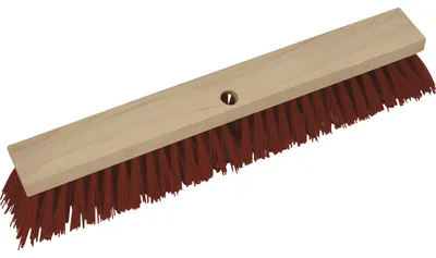 Straßenbesen 60 cm, Kunststoffborsten, ohne Stiel
