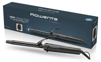 Produktbild von Rowenta Curler 2 CF2119, Lockenstab, Warm, Scrollleiste, Gerade fassförmig, Trockenes / Nasses Haar, 180 °C