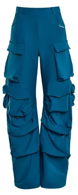Image de WINSHAPE Pantalon cargo fonctionnel pour femmes, modèle CP101C, coupe décontractée, couleur vert émeraude, taille L