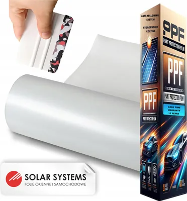 Produktbild von SOLAR SYSTEMS | PPF Schutzfolie - 152x300 cm - selbstregenerierend - mattschwarz - 10 Jahre Haltbarkeit