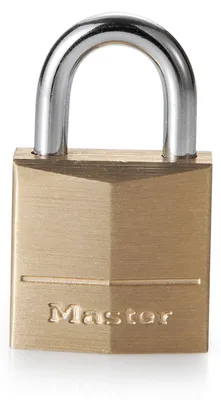 Obrázek produktu pro MASTER LOCK 120EURD, Luggage key lock, Jakékoliv značky, Mosaz, Mosaz, Stříbrná, Ocel, Batoh, Aktovka, Sportovní taška, Taška na laptop, Zavazadlo, Sportovní taška