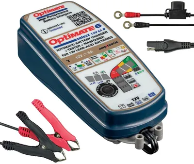 Immagine prodotto di Caricabatteria moto Tecmate 12V da 3-240 Ah
