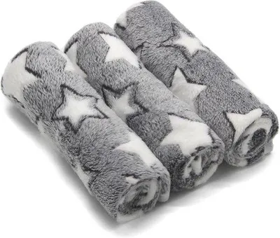 Productafbeelding van Zachte Warme Dekens voor Huisdieren - Flanellen Fleece Dekens voor Katten en Honden