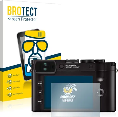 Produktbild von BROTECT Entspiegelungs Schutzglas für Leica Q2 Schutzfolie Panzer Folie Glas Display Schutz matt