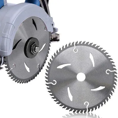 Image de Lame de scie circulaire pour bois, diamètre 120 mm, alésage 20 mm, 48 dents, pour le travail du bois