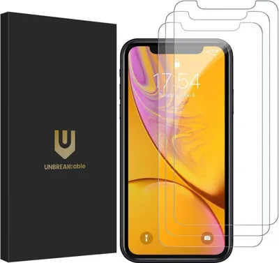 Produktbild von Schutzfolie 3er Pack für iPhone 11 XR 6.1 Zoll Displayschutzfolie 9H Härte transparent